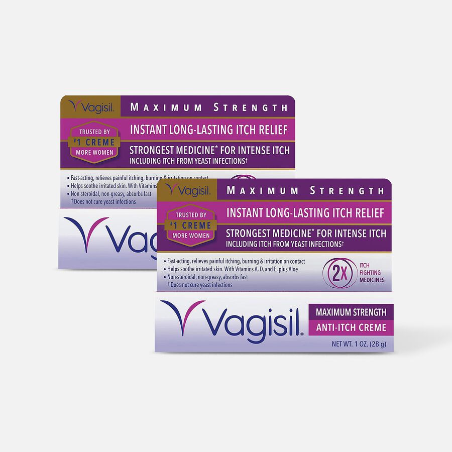 Vagisil Maximum Strength Anti-Itch Creme, 1 oz. (2-Pack), , large image number 0