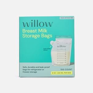 Willow 360 Spill-Proof Breast Milk Storage Bags, 100 ct., 4-oz. Capacity