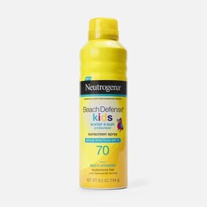 Neutrogena Beach Defense Kids Sunscreen Spray, SPF 70, 6.5 oz.