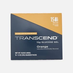 Transcend Glucose Gel Packs, 15 ct.