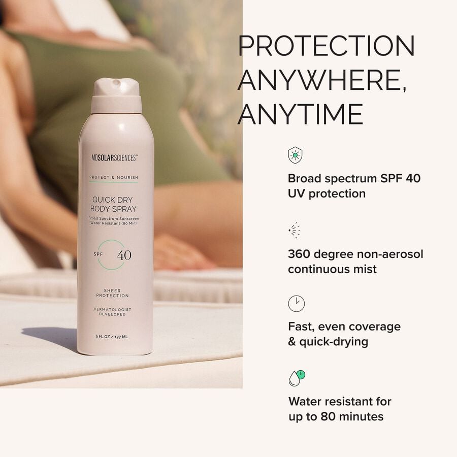 MDSolarSciences Quick Dry Body Spray SPF 40, 6 oz., , large image number 3