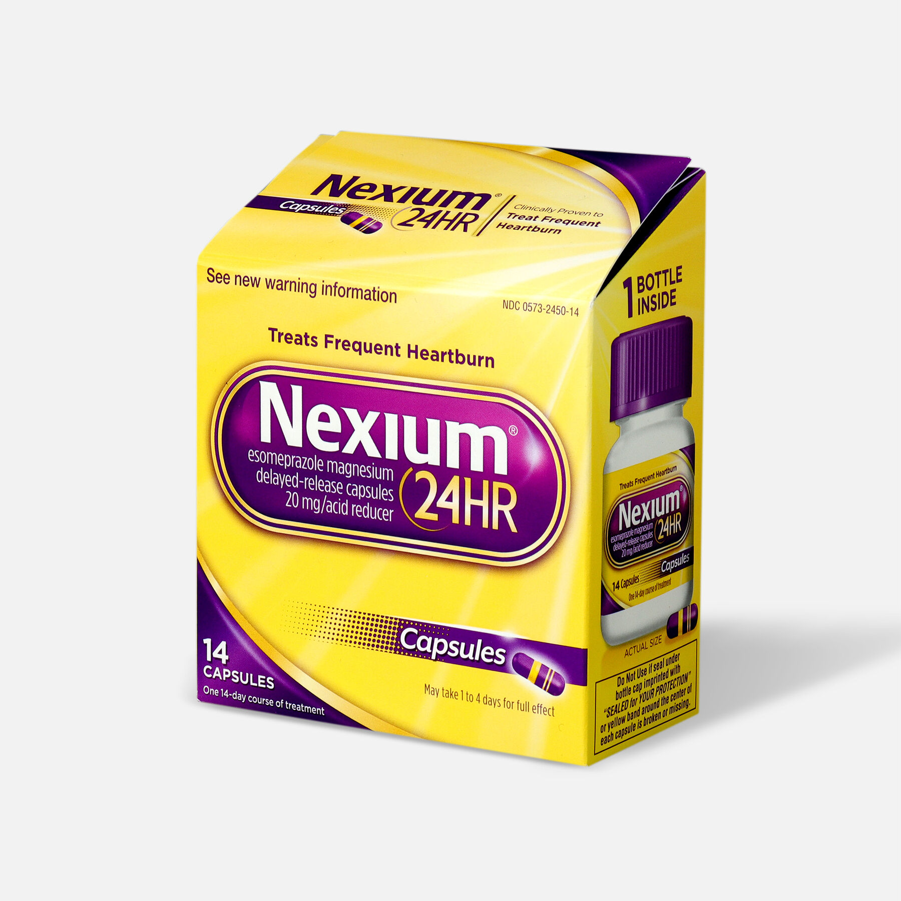 Nexium 24HR Capsules, 14 ct