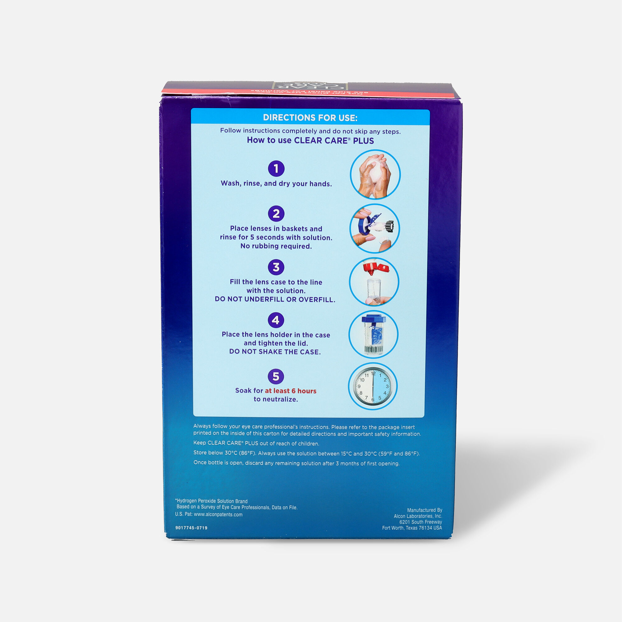 HSA Eligible Clear Care Plus Cleaning and Disinfecting Solution