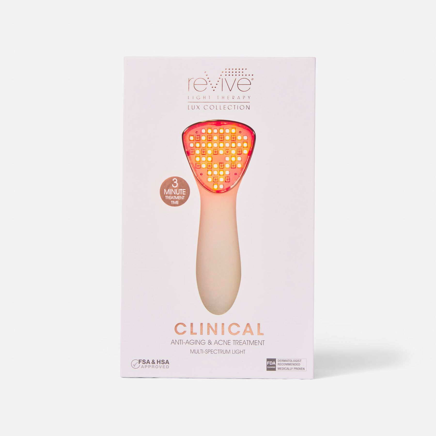 HSA Eligible reVive Light Therapy LUX Clinical Light Therapy Handheld Device HSA Eligible
