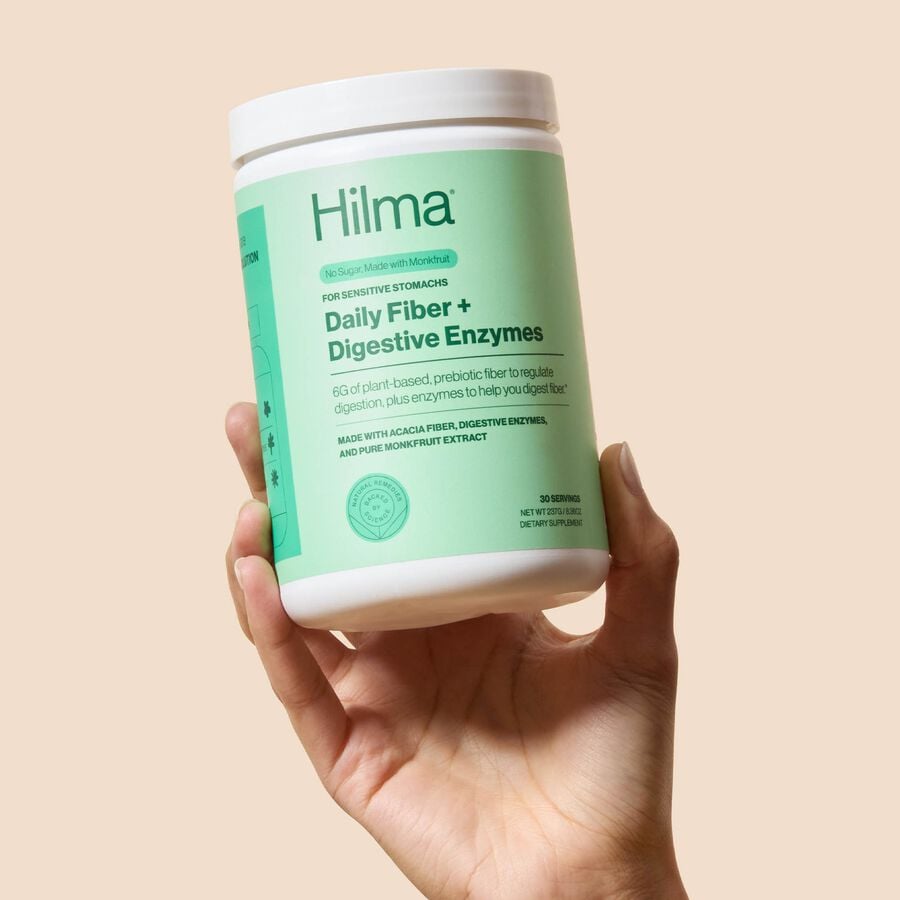 Hilma Daily Fiber Supplement + Digestive Enzymes, 8.36 oz., 30 servings, , large image number 5