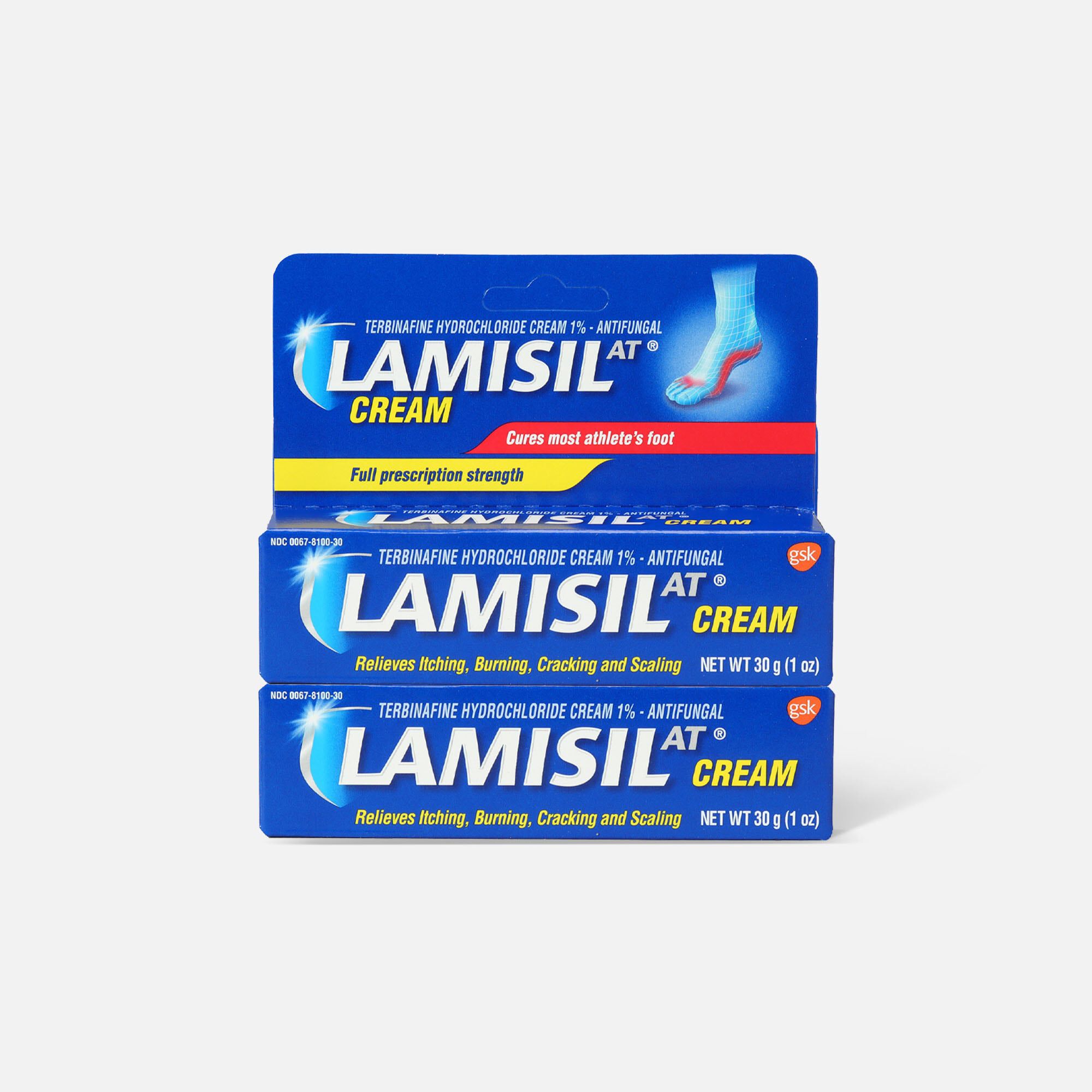 HSA Eligible Lamisil Athlete's Foot Treatment Cream, 1 Oz. (2-Pack ...