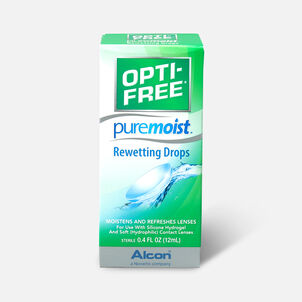 Opti-Free PureMoist Rewetting Drops, 12 mL