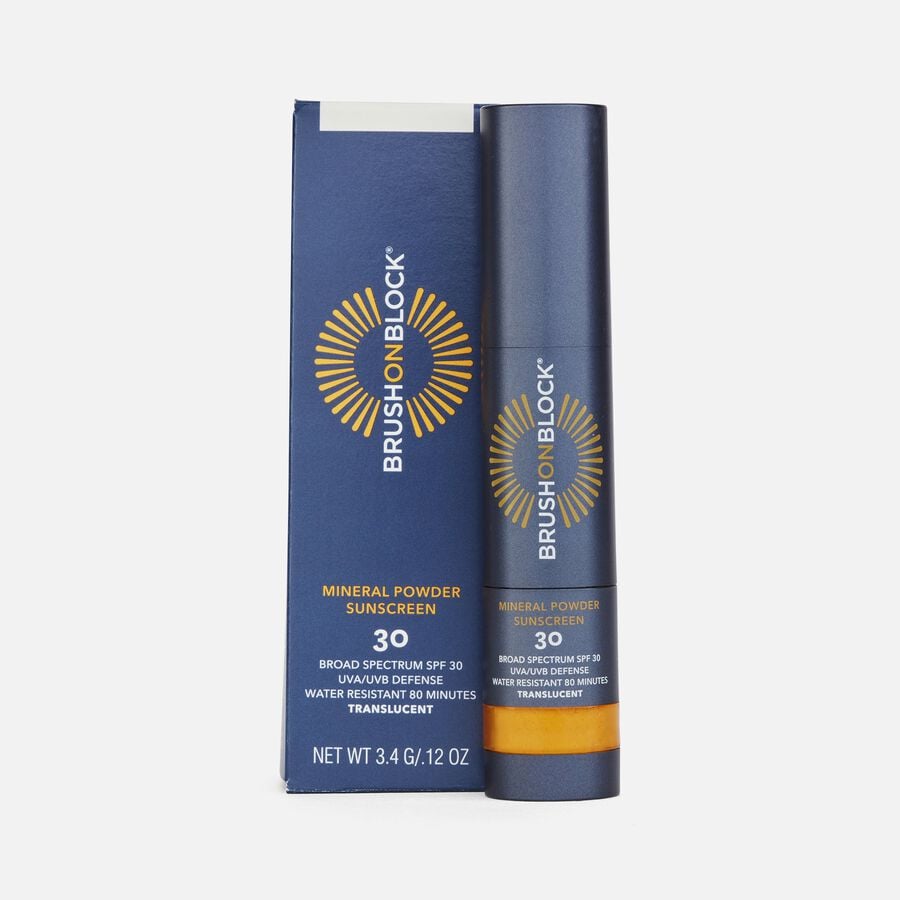 Brush on Block Facial Mineral Sunscreen Powder, SPF 30, 3.4g, , large image number 0