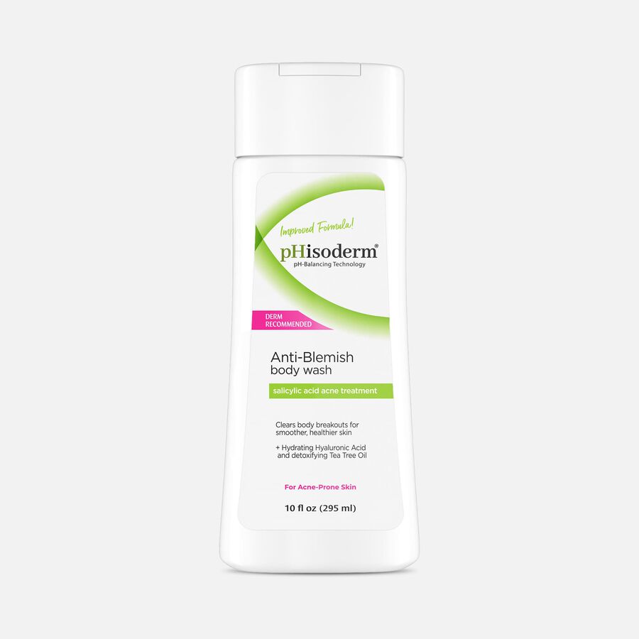 Phisoderm Anti-Blemish Body Wash, 10 oz., , large image number 0