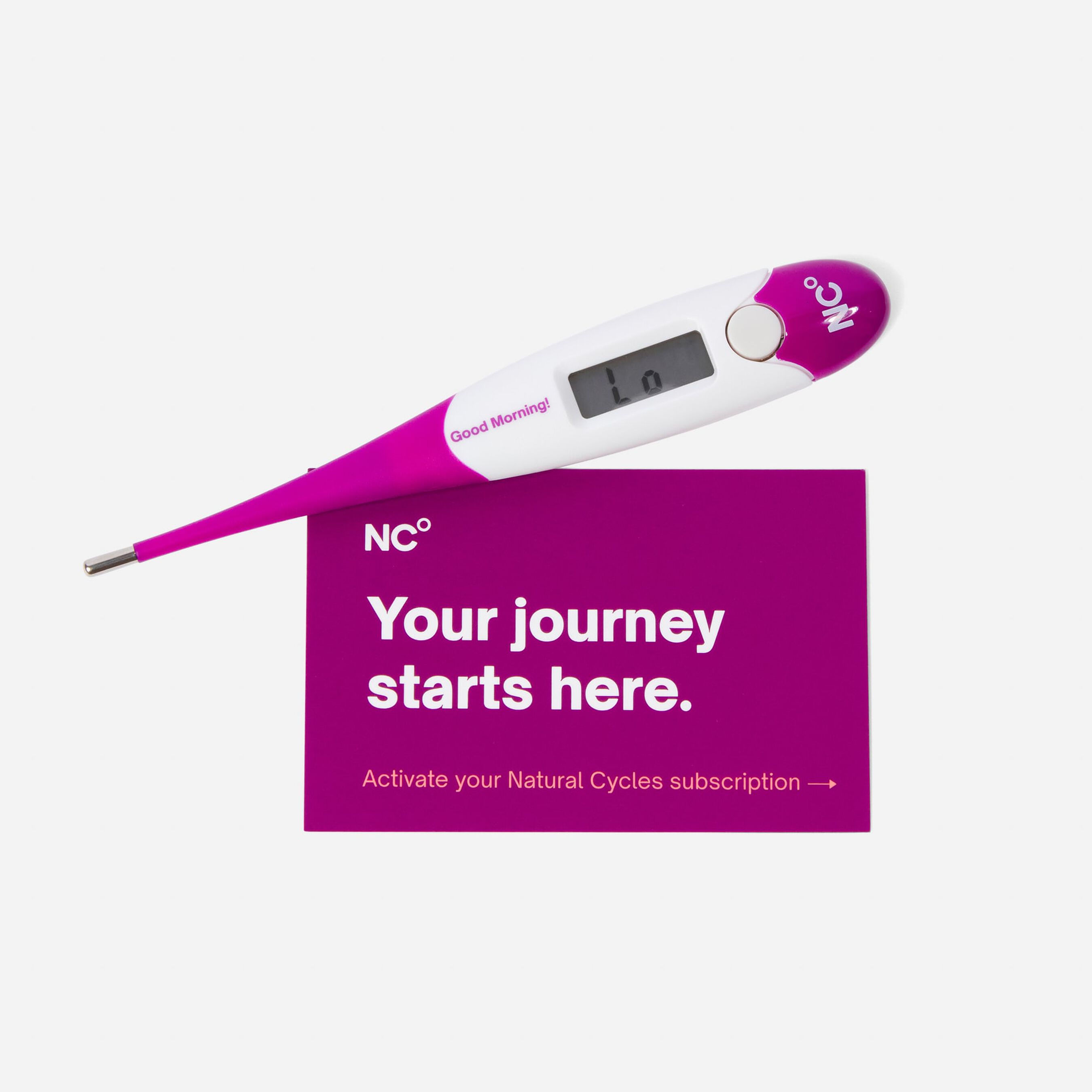 Natural Cycles Digital Fertility Tracker with Basal Thermometer