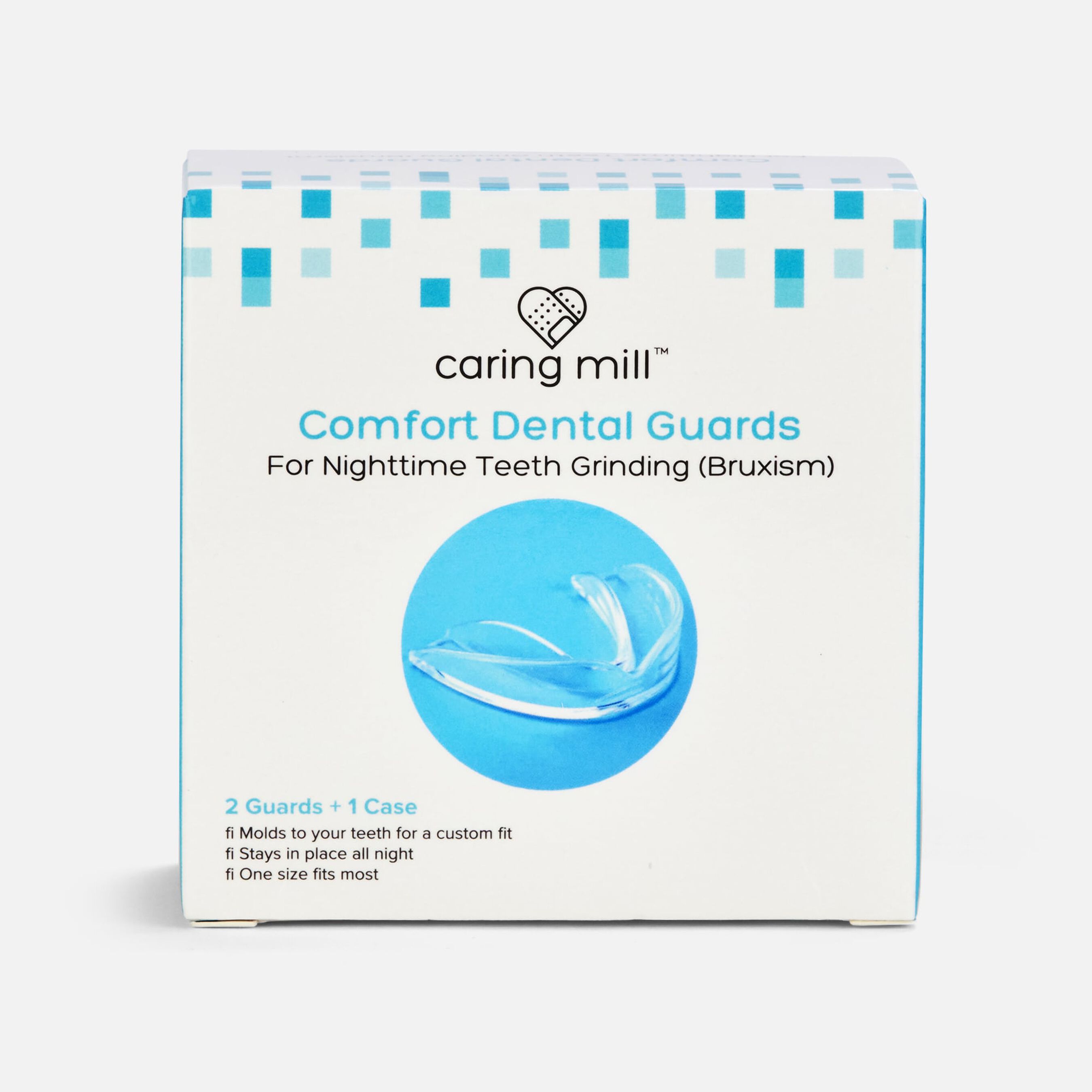 HSA Eligible Caring Mill™ Comfort Nighttime Dental Guards 2 Guards 1