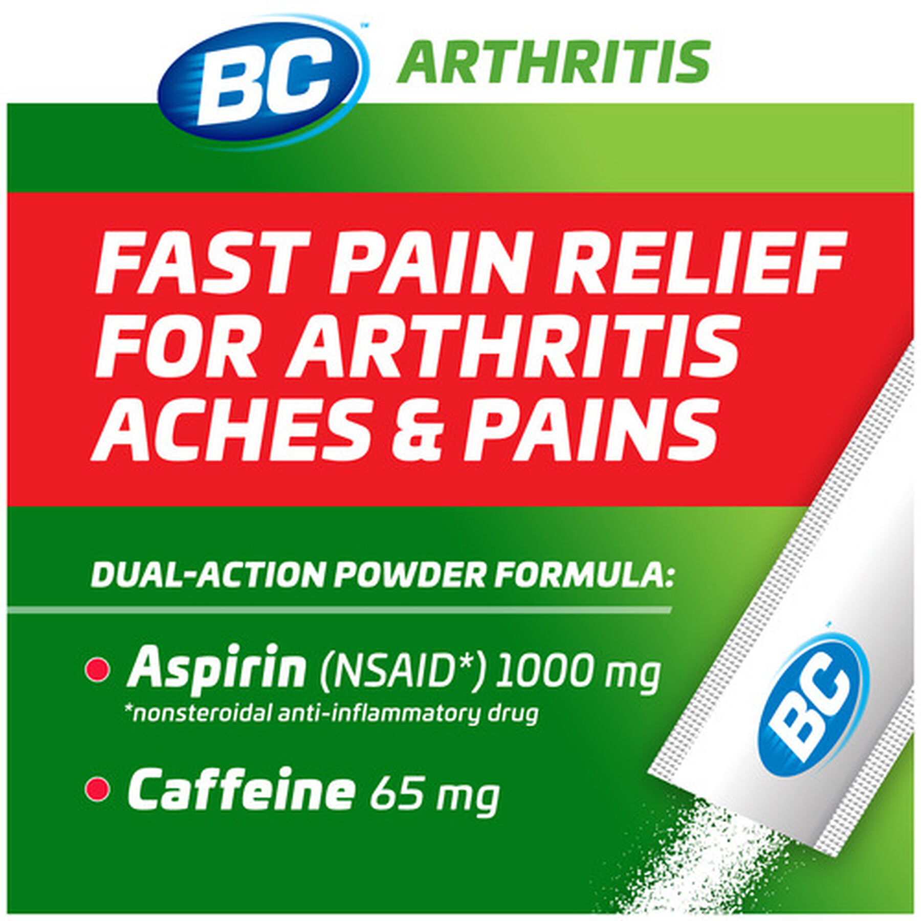 BC Powder, Arthritis Strength, 24ct.