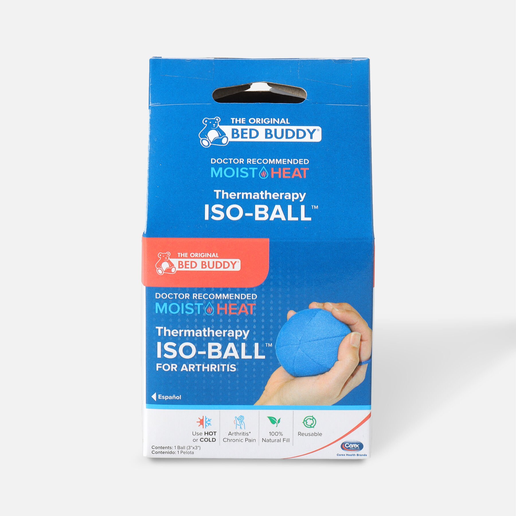 HSA Eligible Bed Buddy IsoBall Moist Heat for Arthritis Pain HSA