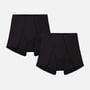 Proof Overnight Boyshort Period Underwear, 2 Pack, Black, , large image number 0
