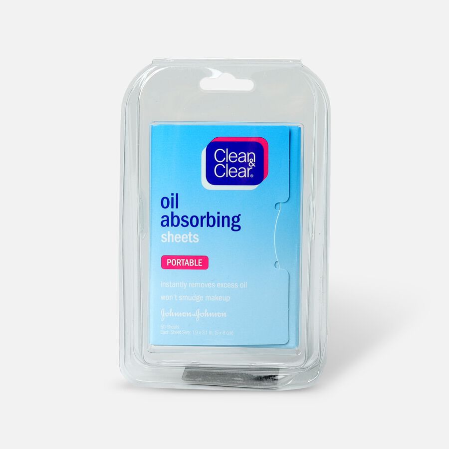 Clean & Clear Oil-Absorbing Sheets - 50 ct., , large image number 0