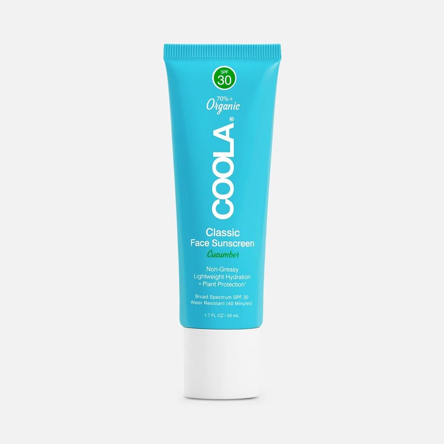 COOLA Classic Face Organic Sunscreen Lotion SPF 30 Cucumber, 1.7 oz., , large image number 0