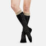 VIM & VIGR Cotton Compression Socks, Petite Dot Black and Tan, M/L, 30-40 mmHg, , large image number 0