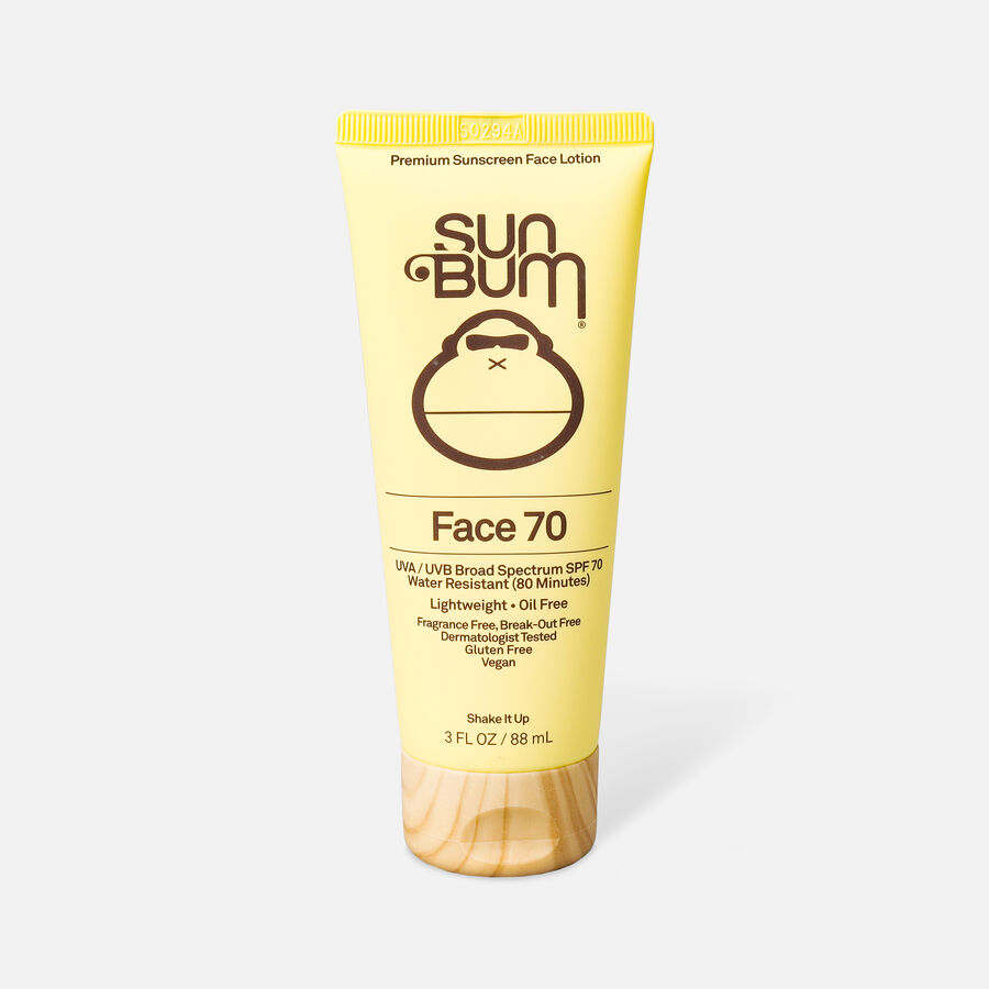Sun Bum Face Lotion, SPF 70, 3 oz