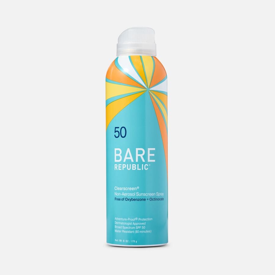 Bare Republic Clearscreen SPF 50 Sunscreen Body Spray, 6 oz., , large image number 0