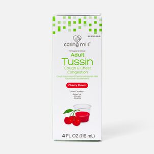 Caring Mill™ Adult Tussin Cough & Chest Congestion, Cherry Flavor