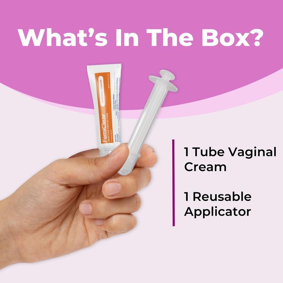 FemiClear Vaginal Cream - Infection Protection BV & Yeast, .5 oz., , large image number 2