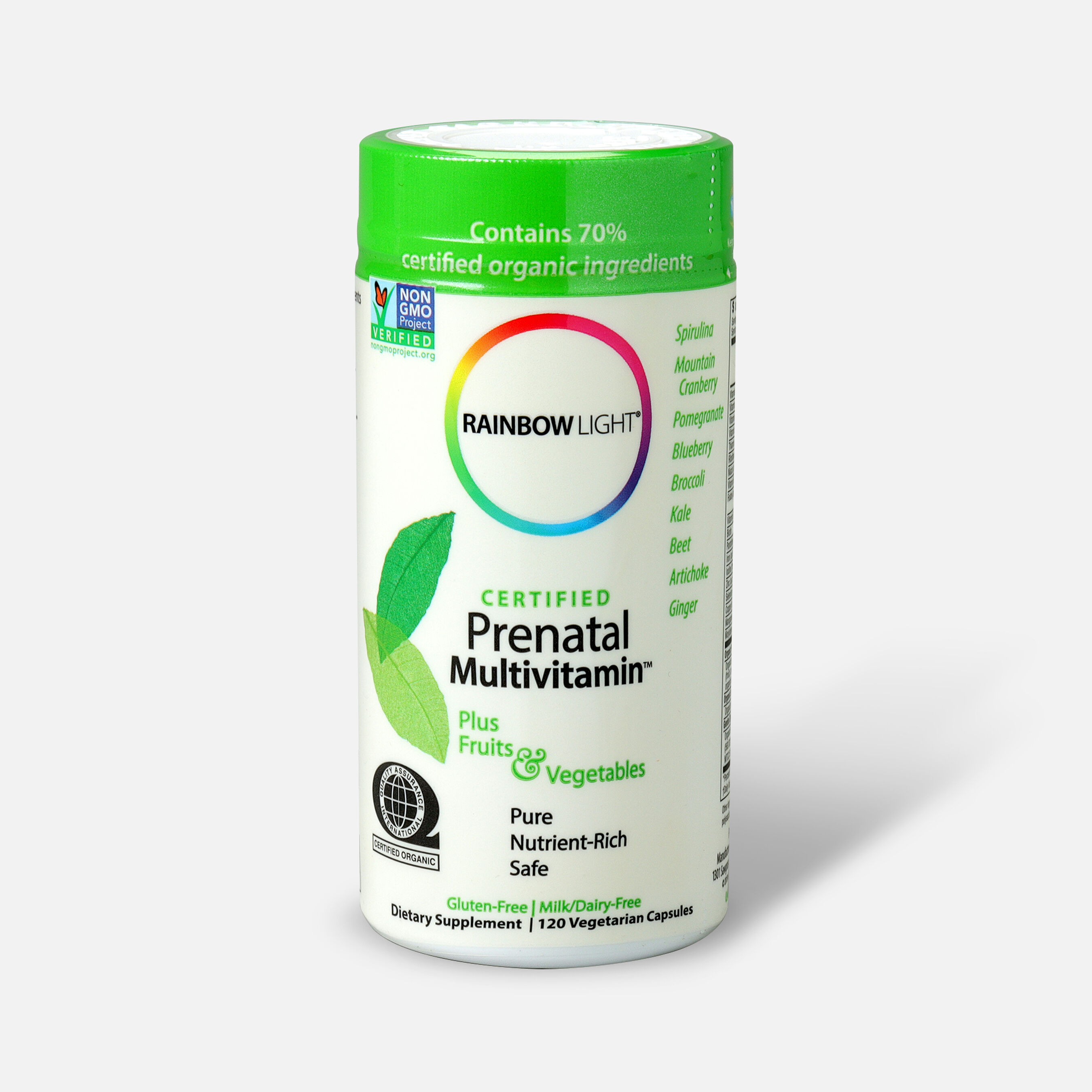 Rainbow Light Certified Prenatal Multivitamin™ 120 vCaps