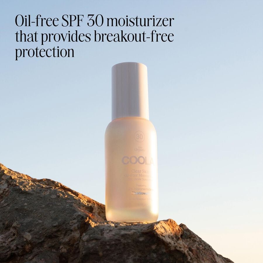 COOLA Clear Skin Oil-Free Moisturizer – SPF 30, 1.1 oz., , large image number 3