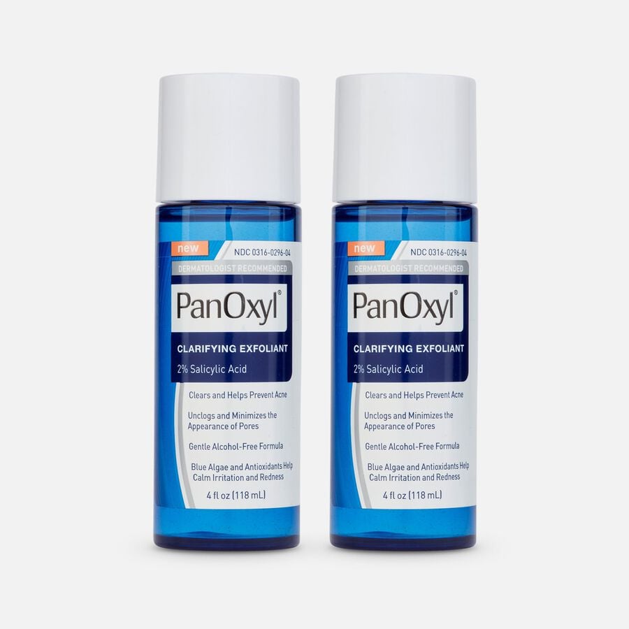 PanOxyl Clarifying Exfoliant with 2% Salicylic Acid, 4 oz. (2-Pack), , large image number 0