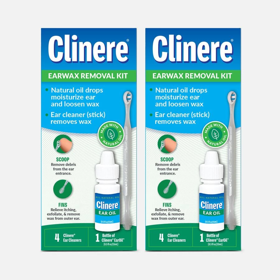 Clinere Ear Wax Care Kit (2-Pack), , large image number 0