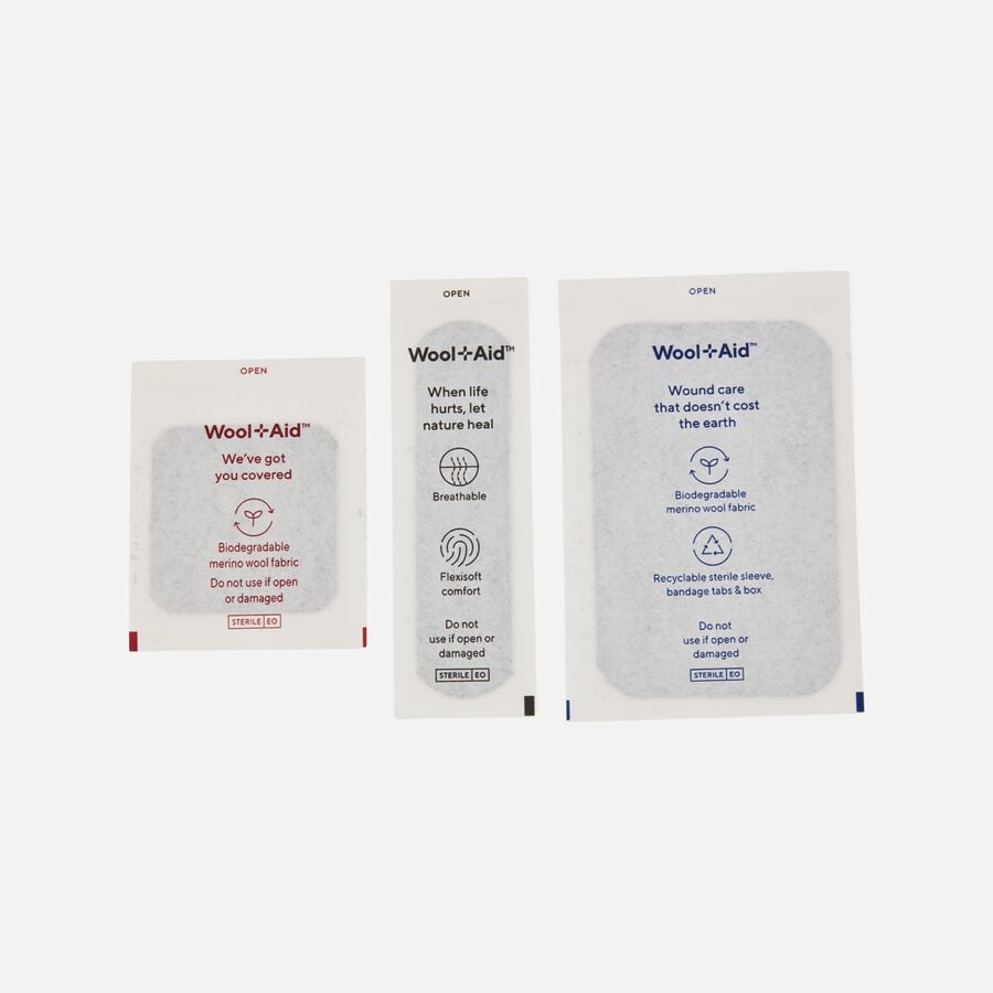 WoolAid Merino Wool Adhesive Bandages, Multipacks, 30 ct., , large image number 3