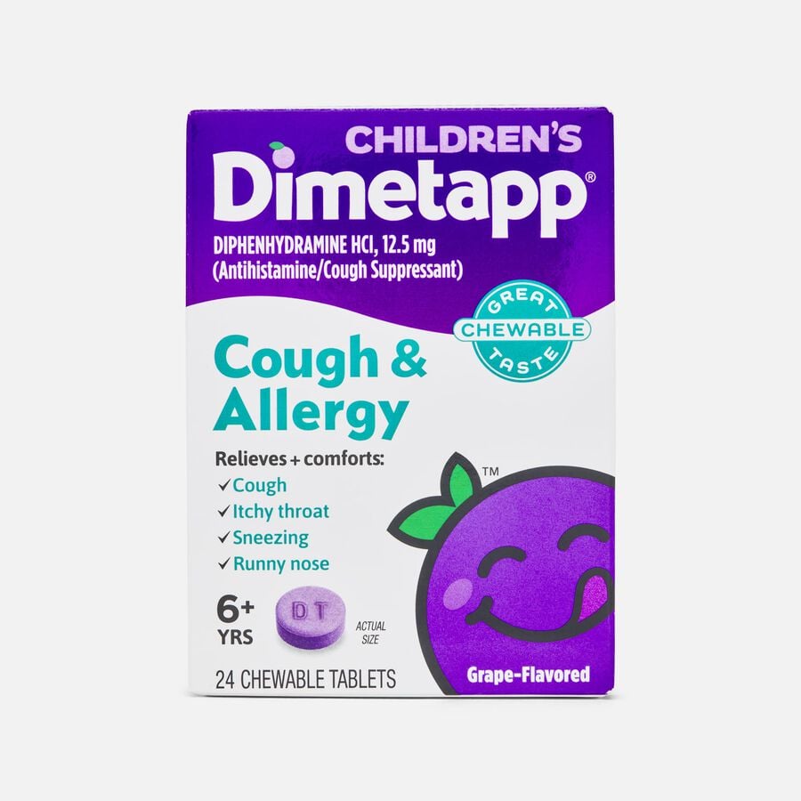 Children's Dimetapp Cough & Allergy Chewable, 24 ct., , large image number 0