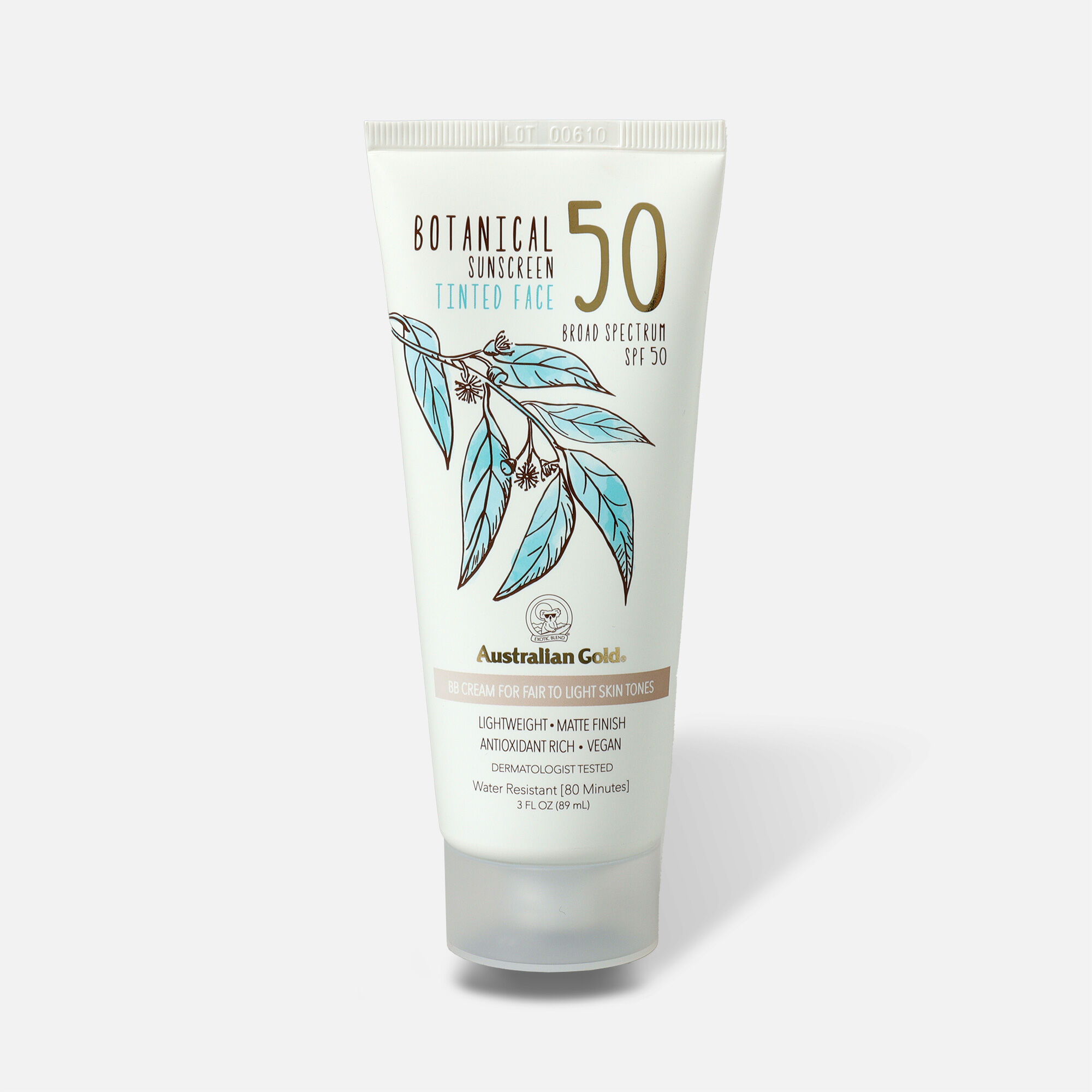 australian gold tinted mineral sunscreen