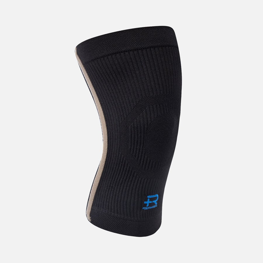 Reparel Knee Sleeve, Black, L, , large image number 5