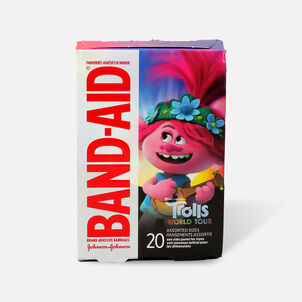 BandAid Dreamworks Trolls Assorted Bandages 20 ct