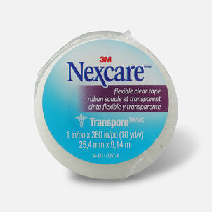 Nexcare Flexible Clear Tape 1 x 10 yds