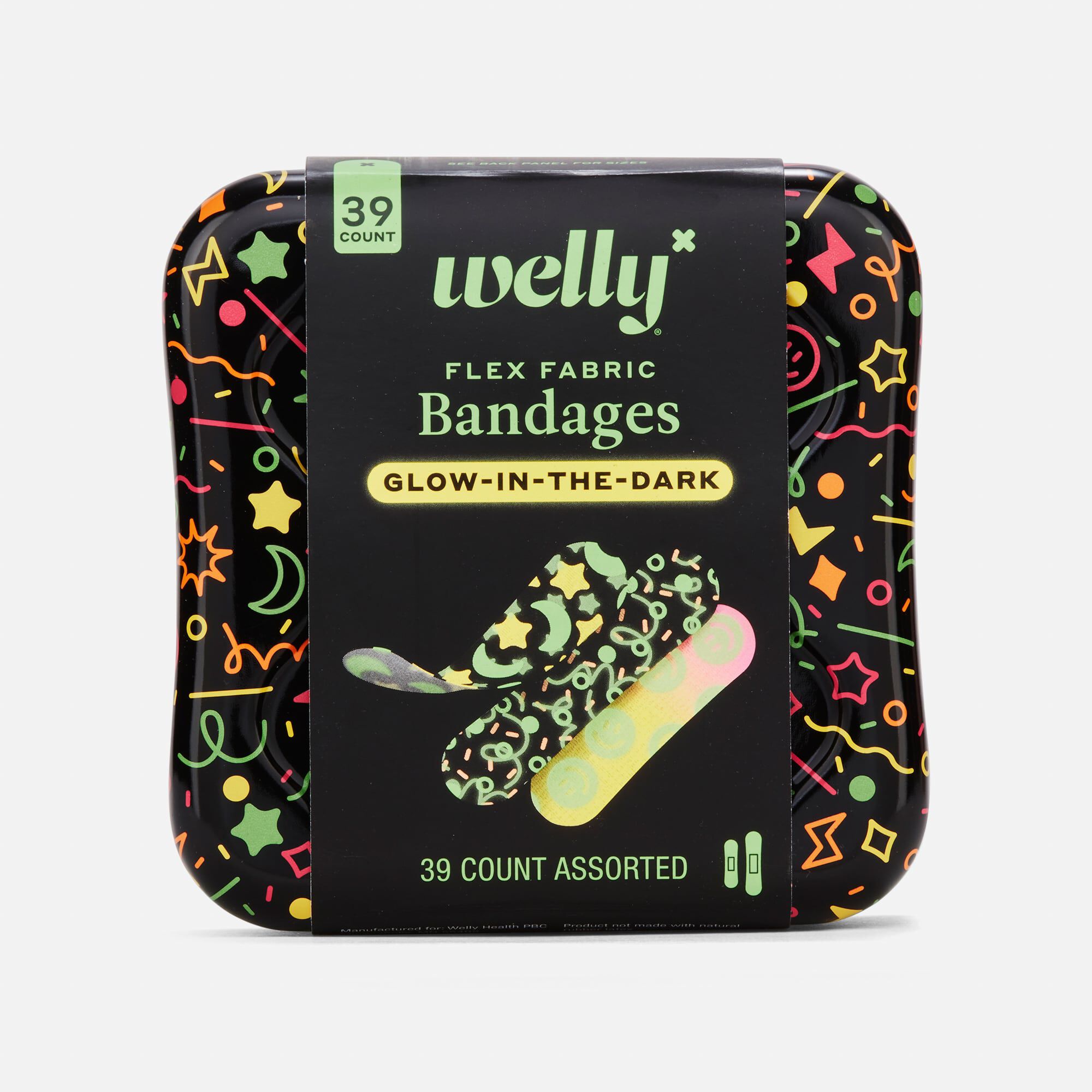 HSA Eligible Welly Bravery Badges Glow-in-the-Dark Bandages