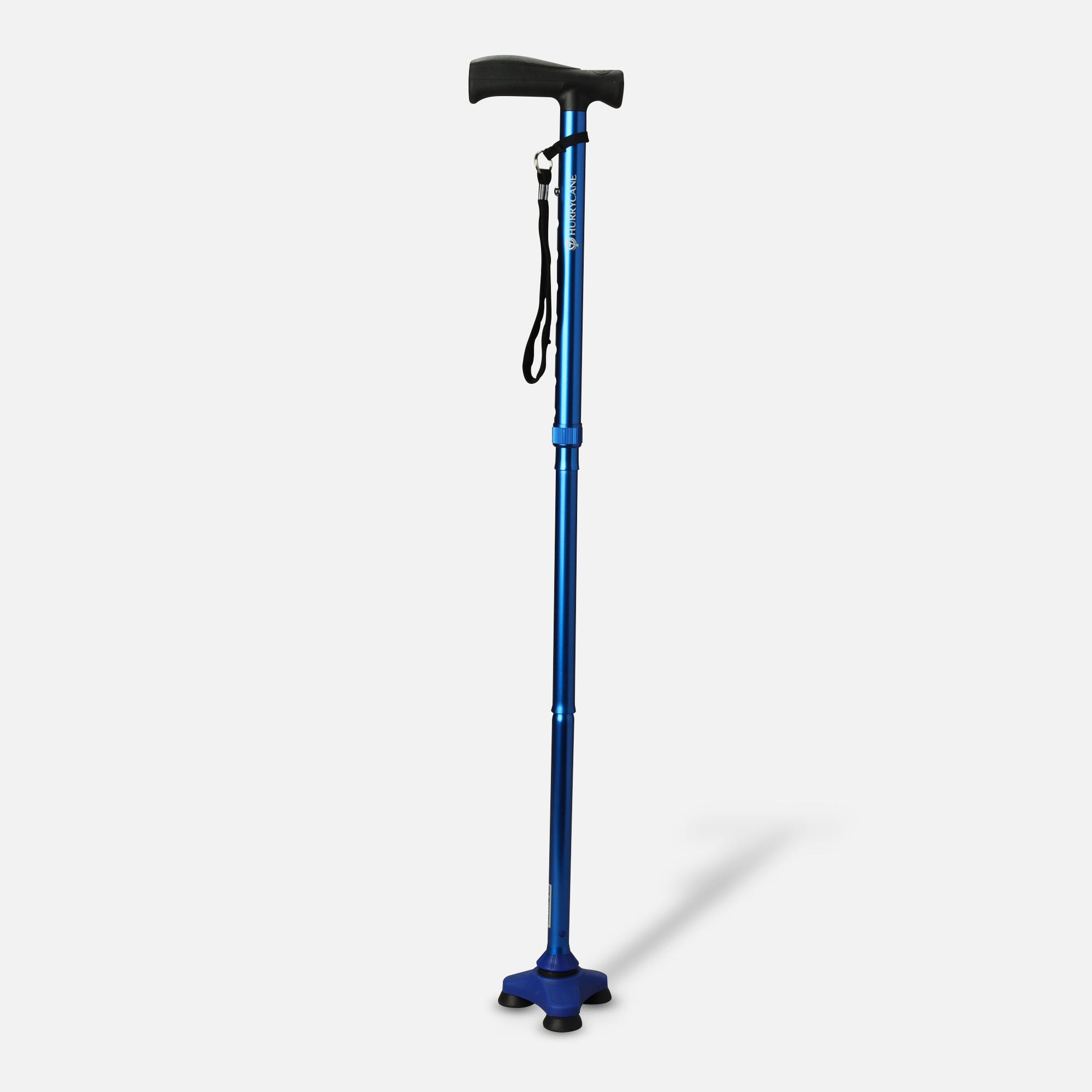 HurryCane Freedom Edition Folding Cane, Blue