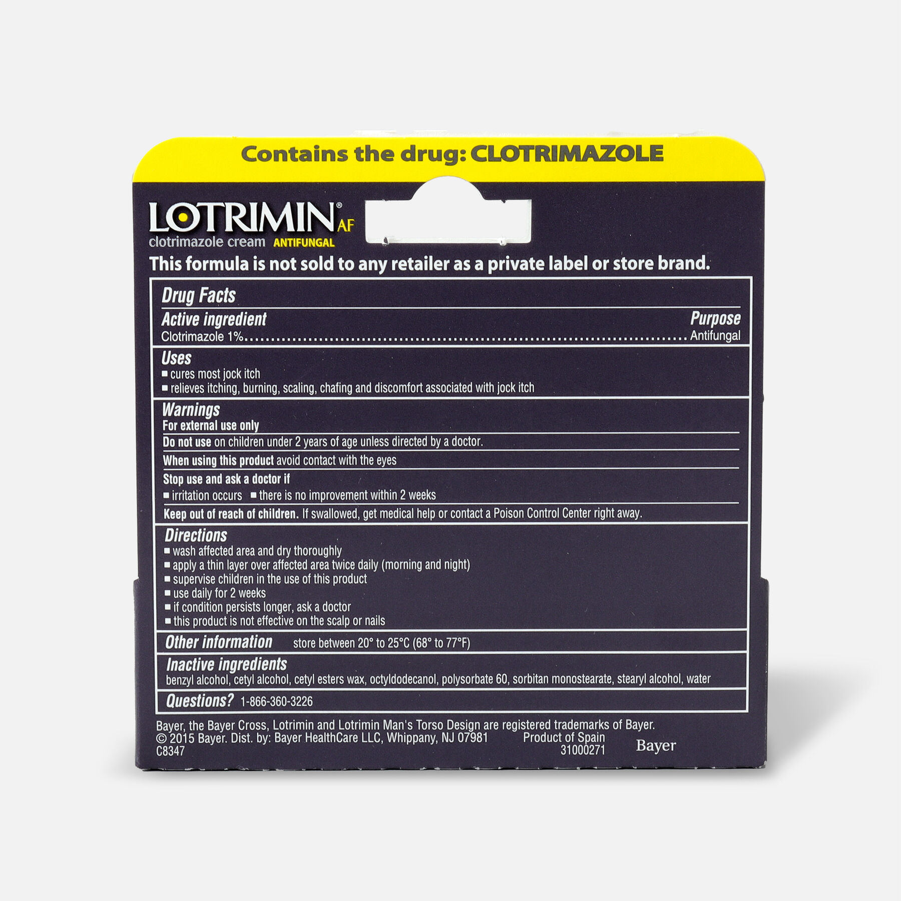 Lotrimin AF Antifungal Jock Itch Cream, .42 oz
