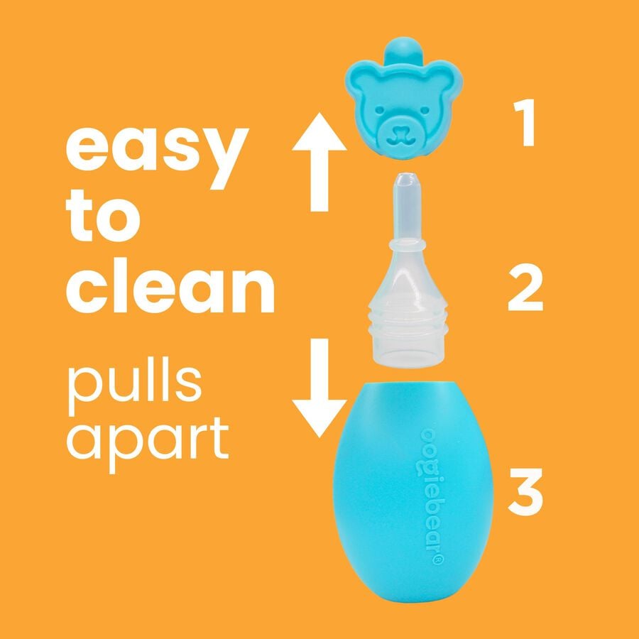 Oogiebear Baby Nasal Aspirator Blue, , large image number 3