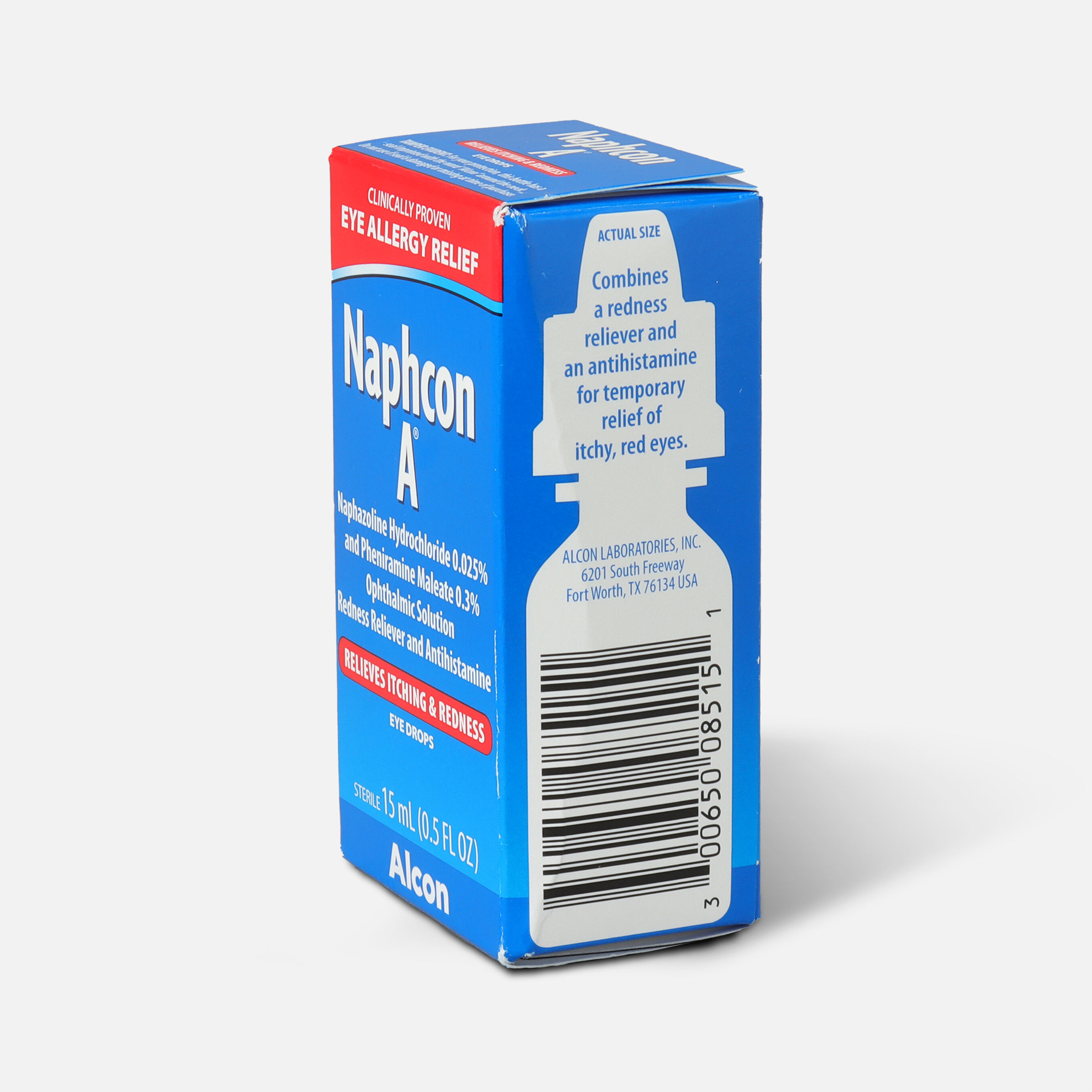 NaphconA Eye Allergy Drops Pocket Pack, 15 mL