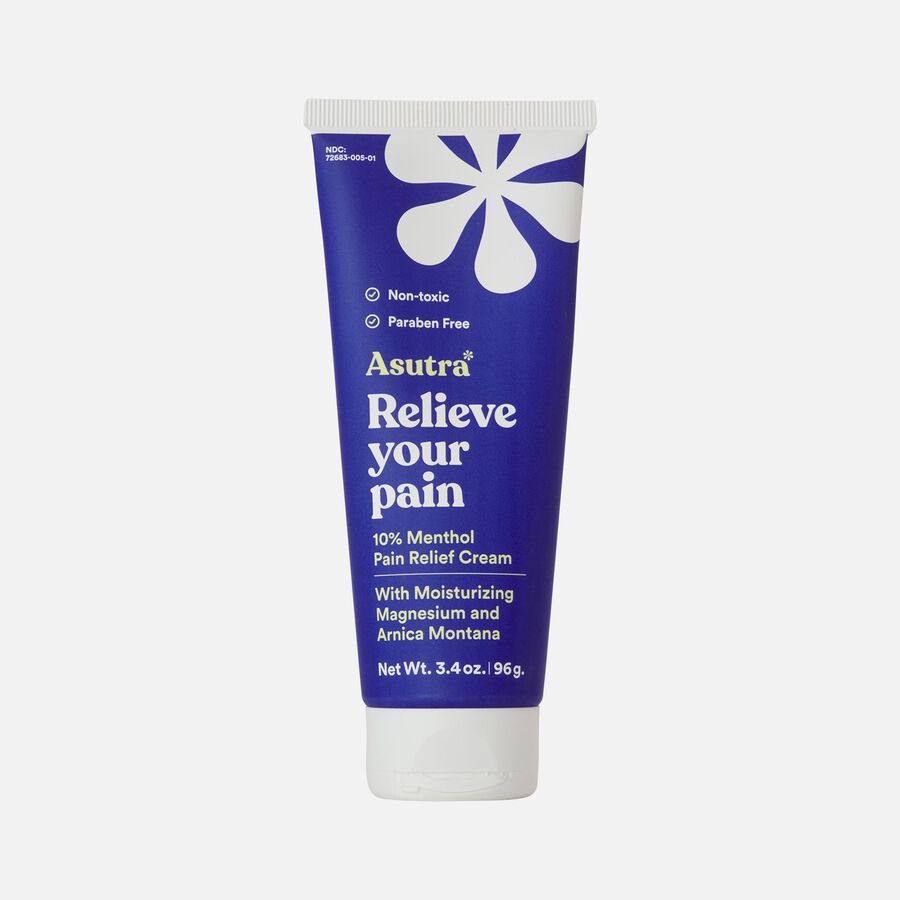 Asutra Relieve Your Pain Menthol and Magnesium Cream, , large image number 0