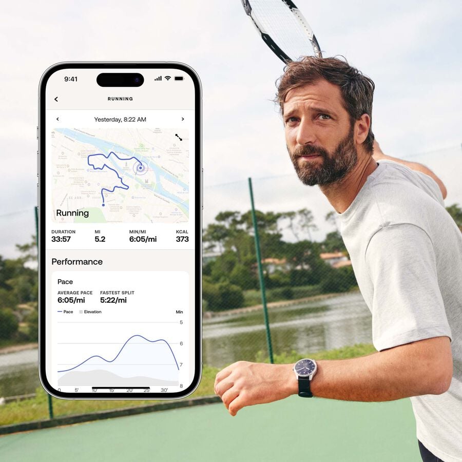 Withings ScanWatch 2 Smart Wearable Health Tracker, 42mm, Black, , large image number 4