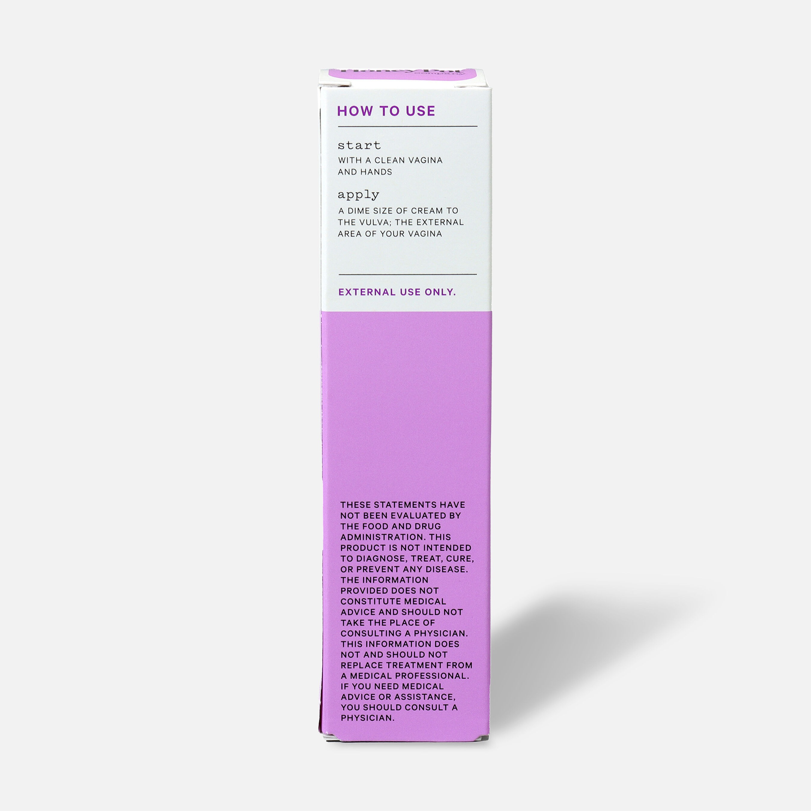 The Honey Pot Herbal Soothing Lavender Vulva Cream