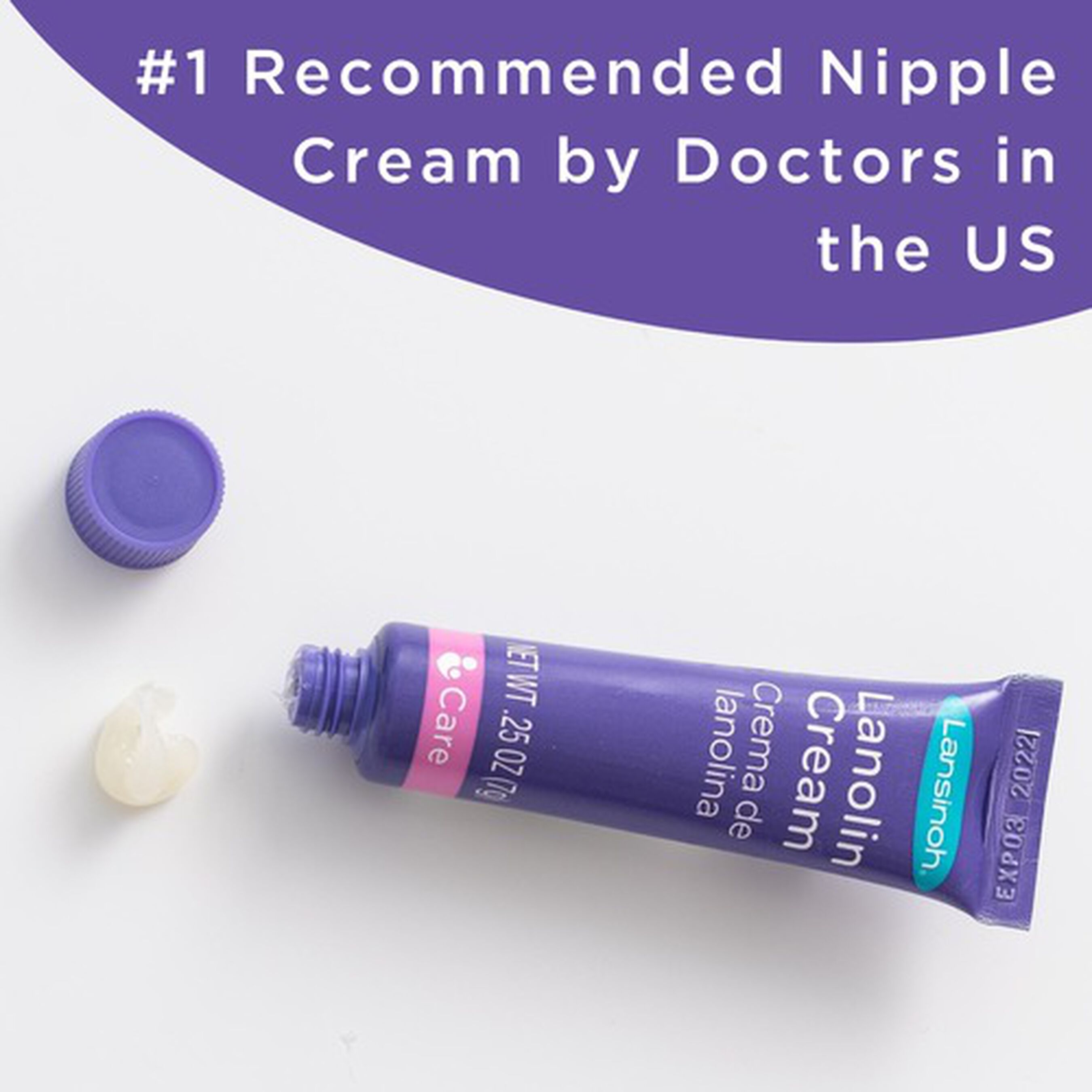 HSA Eligible HPA Lanolin Nipple Cream, 7g Minis