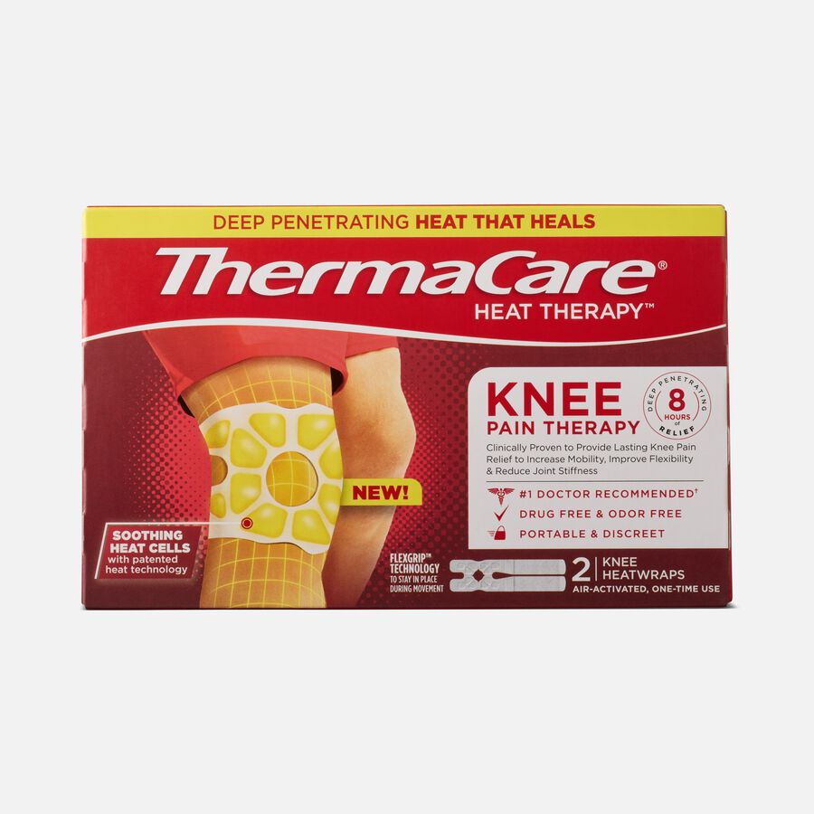 ThermaCare Knee Pain Relief Heatwraps, 2 ct., , large image number 1