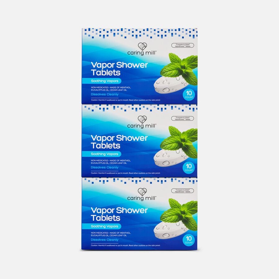 Caring Mill&trade; Vapor Shower Tablets, 10 ct. (3-Pack), , large image number 0