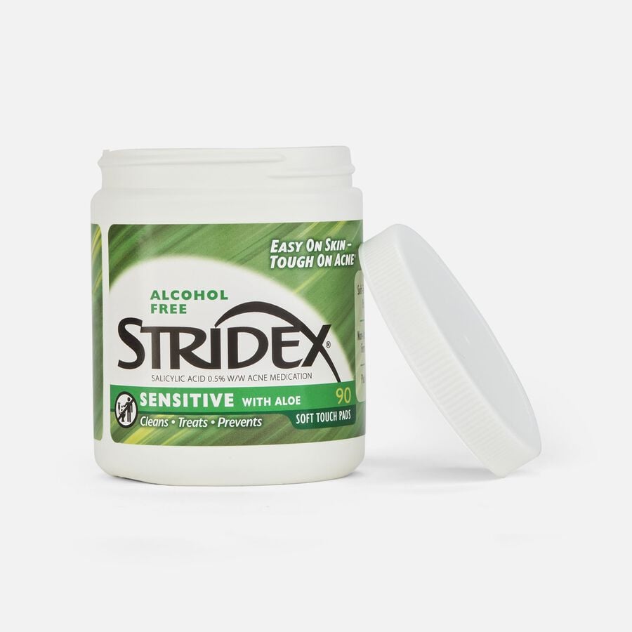 Stridex Medicated Pads Sensitive, 90 ct., , large image number 1