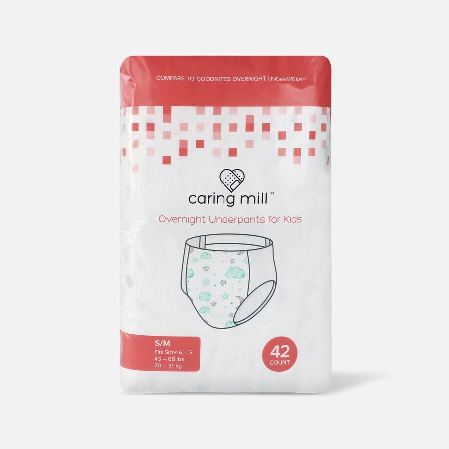 Caring Mill Overnight Underpants For Kids, , large image number 1