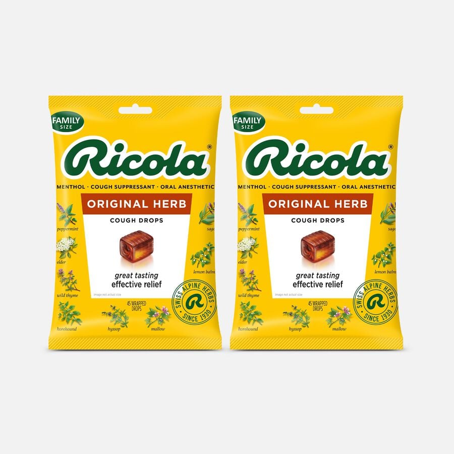 Ricola Original Herb Cough Drops, 45 ct.  (2-Pack), , large image number 0
