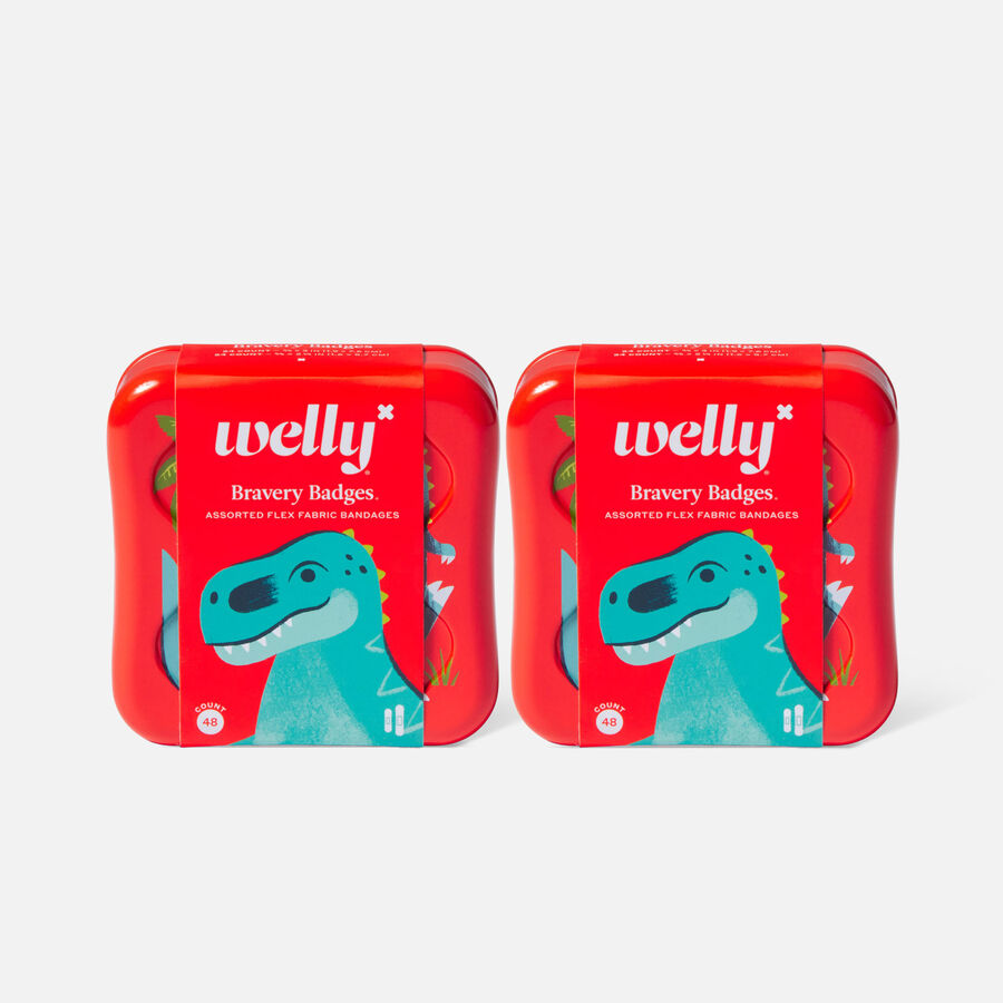 Welly Bravery Badges, Dinosaur, 48 ct. (2-Pack), , large image number 0